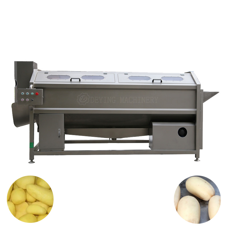 Spiral Brush Peeling Machine